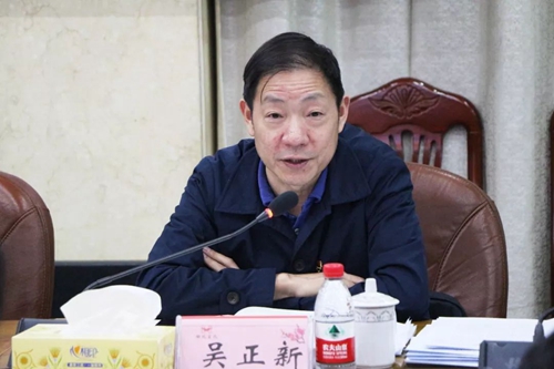 吳正新參加指導股份公司保險粉黨支部“不忘初心、牢記使命”專題組織生活會(圖2)